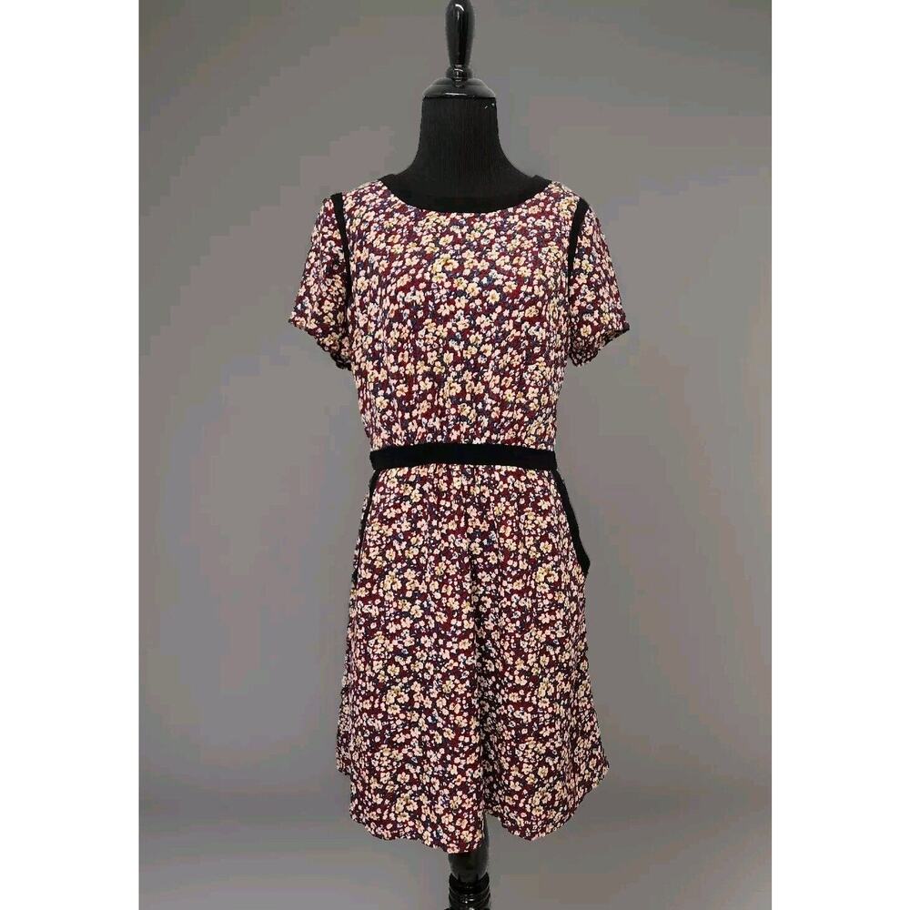 Uttam Boutique Ditsy Floral Dress With Pockets Size 8/10 Boho
